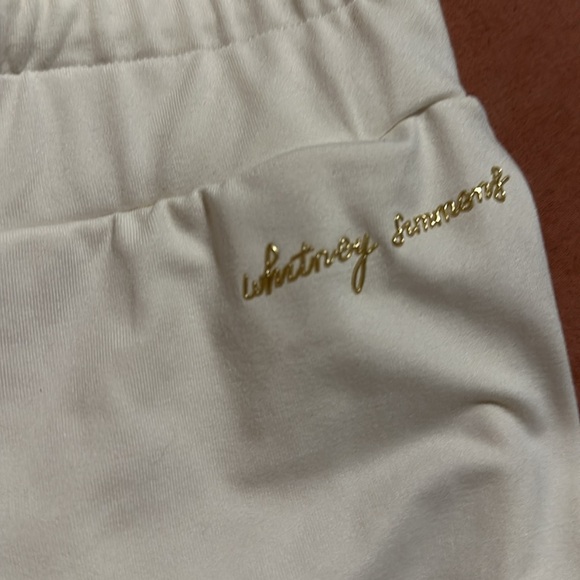 Gymshark x Whitney Simmons Unbleached Joggers size Small - Picture 3 of 8